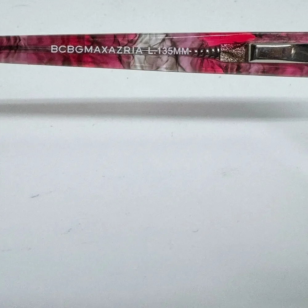 BCBGMaxazria Kana Wine‎ Eyeglasses Frames Womens Pink red 53 17 135 H17628